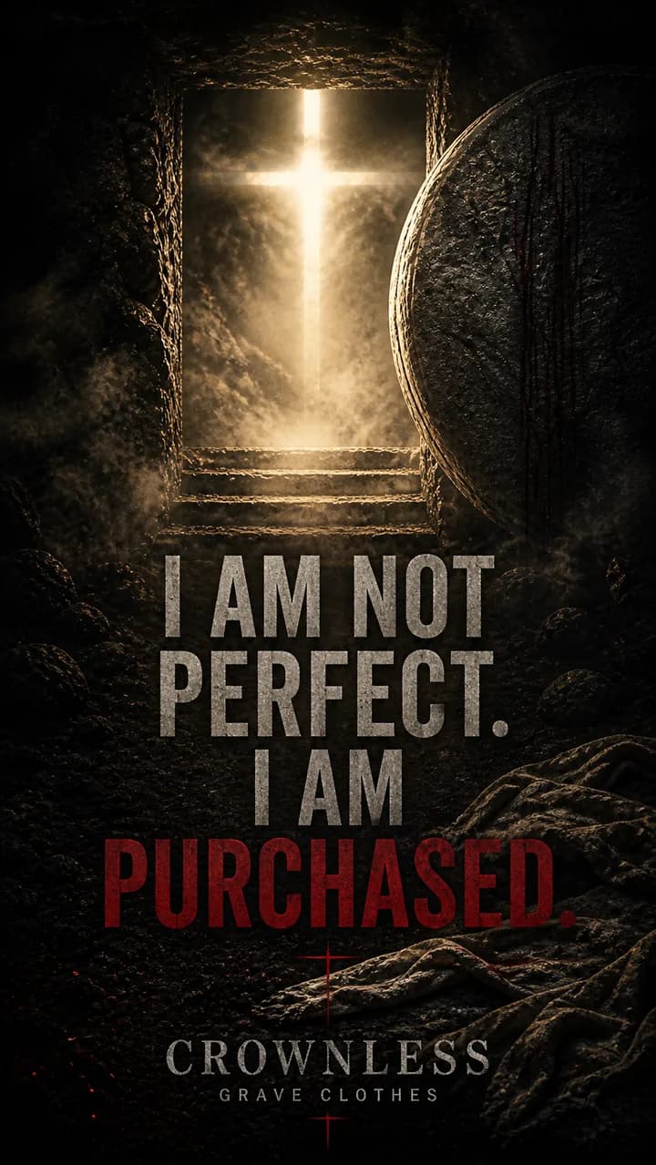 I am not perfect, I am purchased
